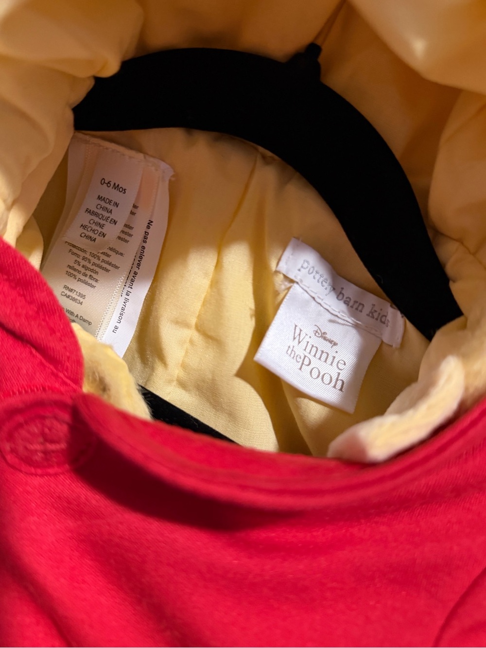 Pottery Barn Kids Winnie the Pooh Costume - Picture 2 of 2